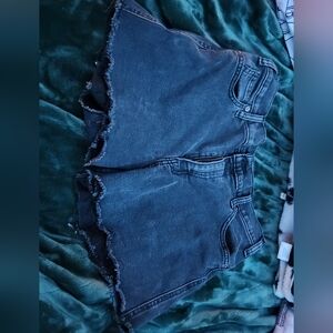 Levi Black Denim Shorts